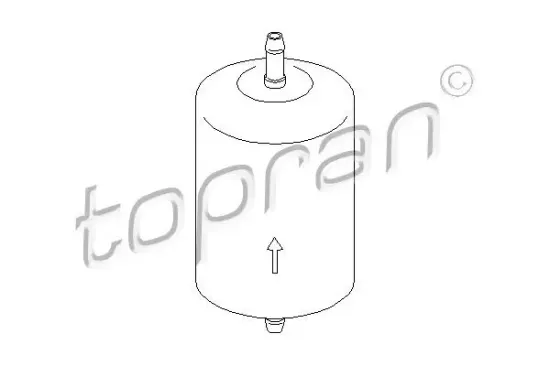 Kraftstofffilter TOPRAN 401 032 Bild Kraftstofffilter TOPRAN 401 032