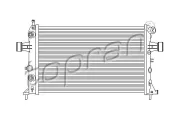 Kühler, Motorkühlung TOPRAN 206 972