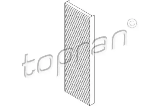 Filter, Innenraumluft TOPRAN 202 702 Bild Filter, Innenraumluft TOPRAN 202 702