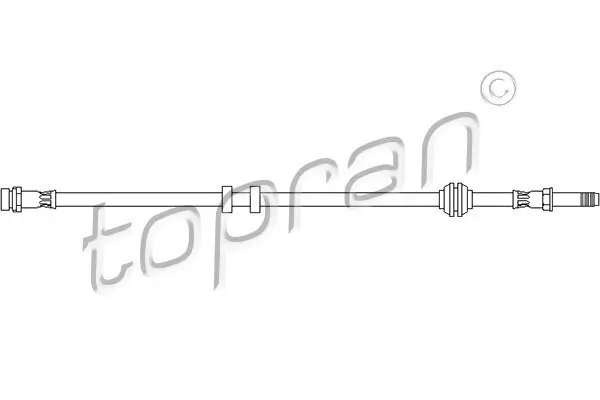 Bremsschlauch TOPRAN 300 641