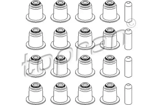 Dichtungssatz, Ventilschaft TOPRAN 501 584 Bild Dichtungssatz, Ventilschaft TOPRAN 501 584