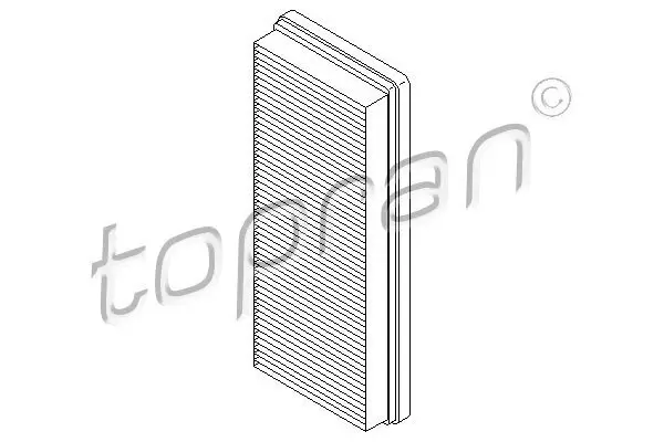 Luftfilter TOPRAN 407 918