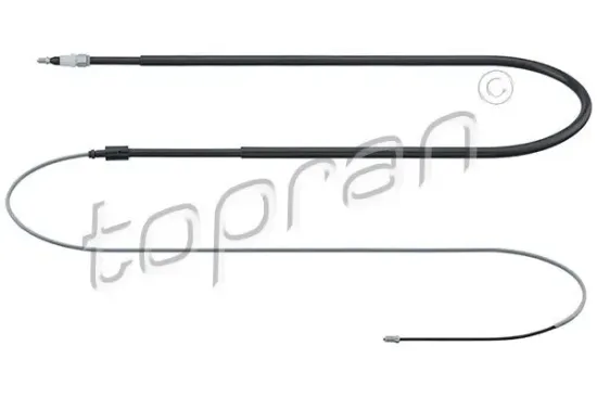 Seilzug, Feststellbremse hinten links hinten rechts TOPRAN 723 559 Bild Seilzug, Feststellbremse hinten links hinten rechts TOPRAN 723 559