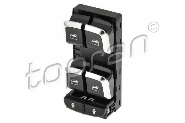 Schalter, Fensterheber vorne fahrerseitig Fahrzeugtür TOPRAN 116 235