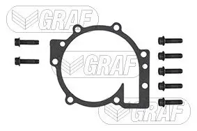 Wasserpumpe, Motorkühlung GRAF PA1281 Bild Wasserpumpe, Motorkühlung GRAF PA1281