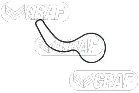 Wasserpumpe, Motorkühlung GRAF PA1413 Bild Wasserpumpe, Motorkühlung GRAF PA1413