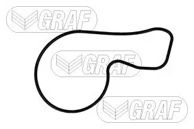 Wasserpumpe, Motorkühlung GRAF PA1062 Bild Wasserpumpe, Motorkühlung GRAF PA1062