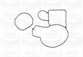 Wasserpumpe, Motorkühlung GRAF PA1118 Bild Wasserpumpe, Motorkühlung GRAF PA1118