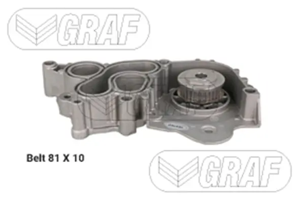 Wasserpumpe + Zahnriemensatz GRAF PA1218A