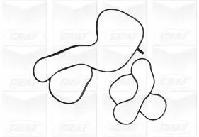 Wasserpumpe, Motorkühlung GRAF PA1218 Bild Wasserpumpe, Motorkühlung GRAF PA1218