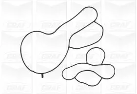 Wasserpumpe, Motorkühlung GRAF PA1267 Bild Wasserpumpe, Motorkühlung GRAF PA1267