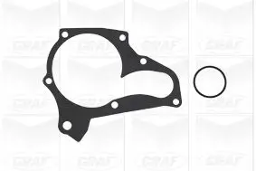 Wasserpumpe, Motorkühlung GRAF PA715 Bild Wasserpumpe, Motorkühlung GRAF PA715