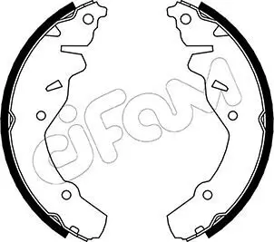 Bremsbackensatz Hinterachse CIFAM 153-029