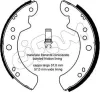 Bremsbackensatz Hinterachse CIFAM 153-116