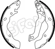 Bremsbackensatz Hinterachse CIFAM 153-171