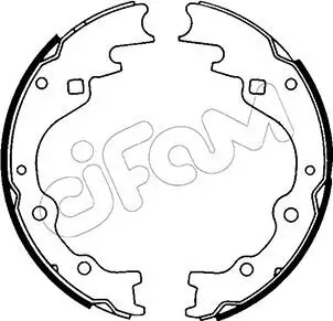 Bremsbackensatz Hinterachse CIFAM 153-202 Bild Bremsbackensatz Hinterachse CIFAM 153-202