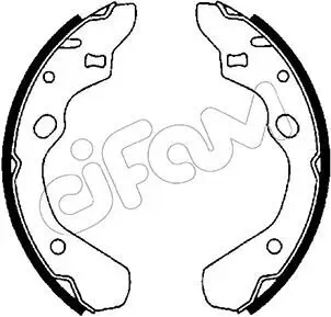 Bremsbackensatz Hinterachse CIFAM 153-207 Bild Bremsbackensatz Hinterachse CIFAM 153-207