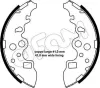 Bremsbackensatz Hinterachse CIFAM 153-222