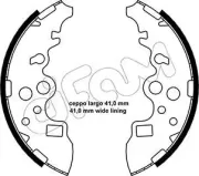 Bremsbackensatz Hinterachse CIFAM 153-222