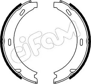 Bremsbackensatz, Feststellbremse CIFAM 153-233 Bild Bremsbackensatz, Feststellbremse CIFAM 153-233