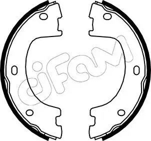 Bremsbackensatz, Feststellbremse Hinterachse CIFAM 153-249 Bild Bremsbackensatz, Feststellbremse Hinterachse CIFAM 153-249