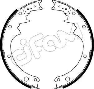 Bremsbackensatz Hinterachse CIFAM 153-275 Bild Bremsbackensatz Hinterachse CIFAM 153-275