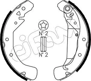 Bremsbackensatz CIFAM 153-311 Bild Bremsbackensatz CIFAM 153-311