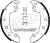 Bremsbackensatz Hinterachse CIFAM 153-324