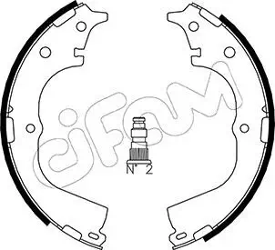 Bremsbackensatz Hinterachse CIFAM 153-426 Bild Bremsbackensatz Hinterachse CIFAM 153-426