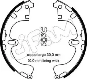 Bremsbackensatz Hinterachse CIFAM 153-433