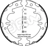 Bremsbackensatz, Feststellbremse Hinterachse CIFAM 153-439K