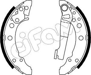 Bremsbackensatz CIFAM 153-465