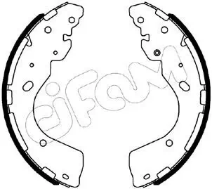 Bremsbackensatz Hinterachse CIFAM 153-508 Bild Bremsbackensatz Hinterachse CIFAM 153-508