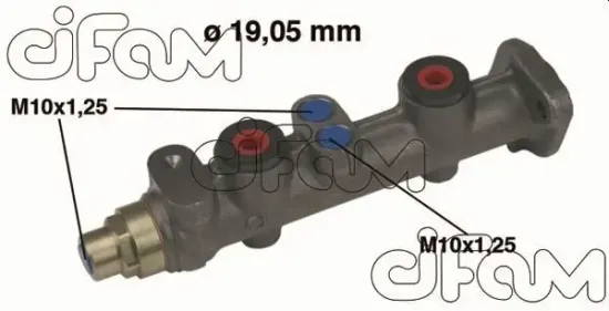 Hauptbremszylinder CIFAM 202-014 Bild Hauptbremszylinder CIFAM 202-014