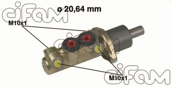 Hauptbremszylinder CIFAM 202-039 Bild Hauptbremszylinder CIFAM 202-039