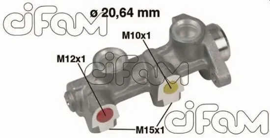 Hauptbremszylinder CIFAM 202-184 Bild Hauptbremszylinder CIFAM 202-184
