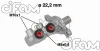 Hauptbremszylinder CIFAM 202-681