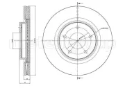 Bremsscheibe CIFAM 800-902C