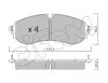 Bremsbelagsatz, Scheibenbremse Hinterachse CIFAM 822-1263-0