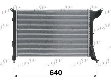 Kühler, Motorkühlung FRIGAIR 0102.3123