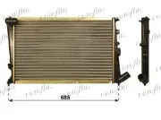 Kühler, Motorkühlung FRIGAIR 0103.3088