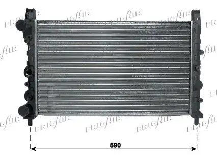 Kühler, Motorkühlung FRIGAIR 0104.2025
