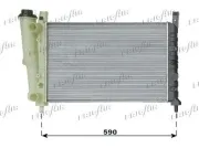 Kühler, Motorkühlung FRIGAIR 0104.3009