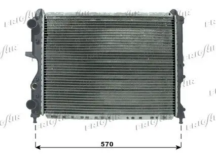 Kühler, Motorkühlung FRIGAIR 0104.3083