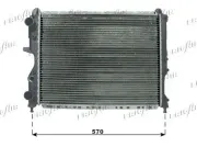 Kühler, Motorkühlung FRIGAIR 0104.3083