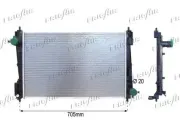 Kühler, Motorkühlung FRIGAIR 0104.3128