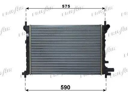 Kühler, Motorkühlung FRIGAIR 0105.3061 Bild Kühler, Motorkühlung FRIGAIR 0105.3061
