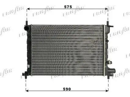 Kühler, Motorkühlung FRIGAIR 0105.3063