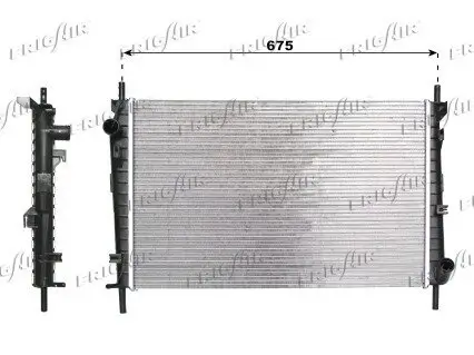 Kühler, Motorkühlung FRIGAIR 0105.3071 Bild Kühler, Motorkühlung FRIGAIR 0105.3071