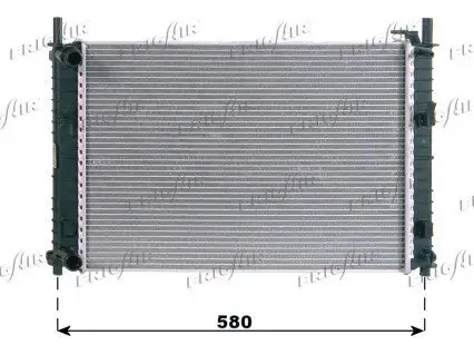 Kühler, Motorkühlung FRIGAIR 0105.3077